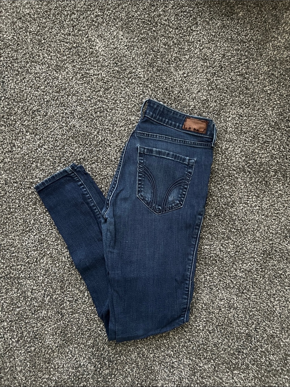 Hollister Dark Blue Skinny Jeans